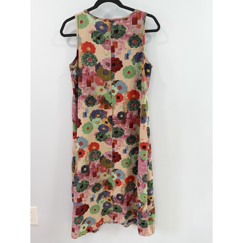 Emery Rose Women's Floral Tunic Maxi Dress M Abstract Boho Maximalist - Picture 6 of 11